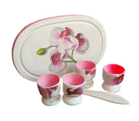 komplet ORCHIDEA - zamówienie caramello
