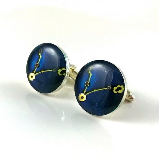 spinki do mankietów Spinki Drobiny Przeznaczenia  dla "Ryb"