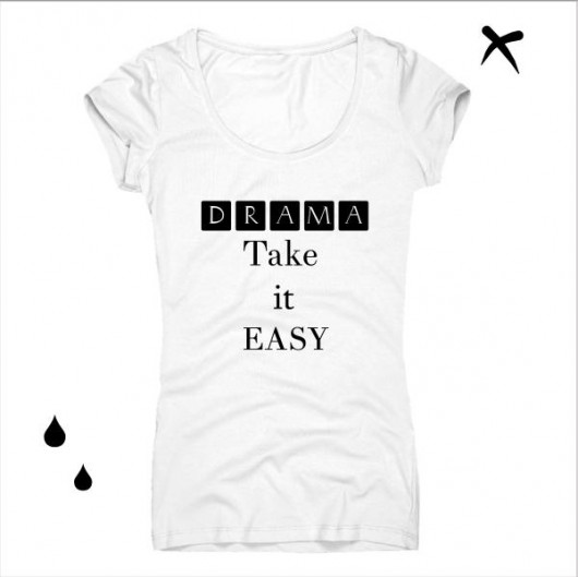No Drama!-T-shirt Oh La La