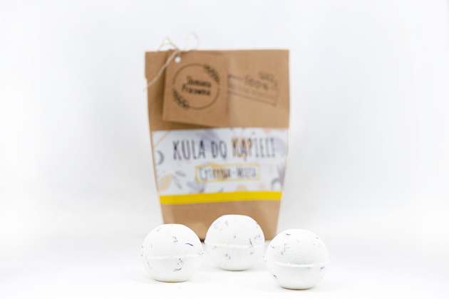 produkty do kąpieli Kula do kąpieli Cytryna - Mięta