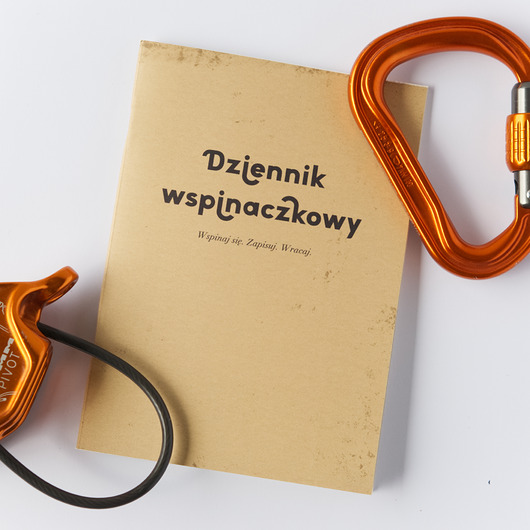notatniki i albumy Dziennik wspinaczkowy A6 kieszonkowy - teraz więcej stron