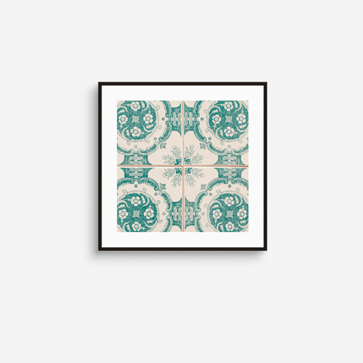 PLAKAT ALCANTARA SMILE 20x20cm, bez ramki Sun Patterns