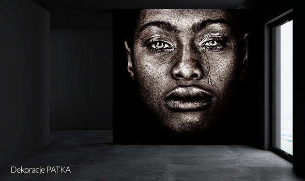 fototapeta Afroamerykanka - Autorski projekt fototapety
