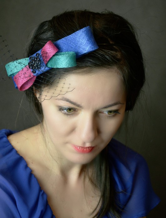 kokarda z woalką YOKOdesign