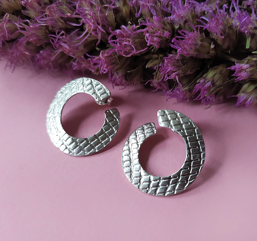 kolczyki srebrne Kolczyki SNAKES - srebro 925