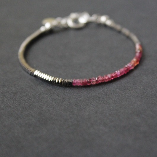 bransoletki z kamieni naturalnych pink!