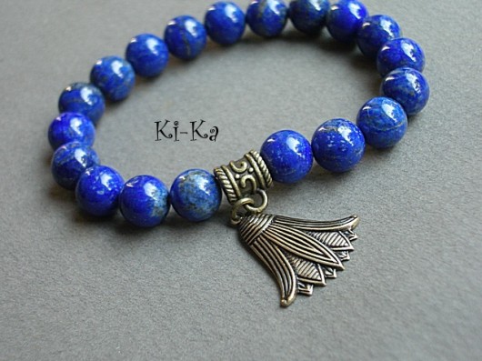 Open sesame "lapis lazuli" - bransoletka KiKa pracownia