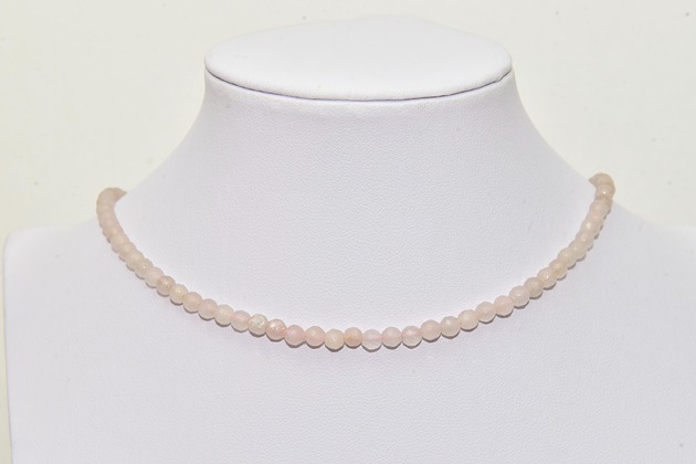 chokery Choker Naszyjnik Kwarc różowy Kamień naturalny