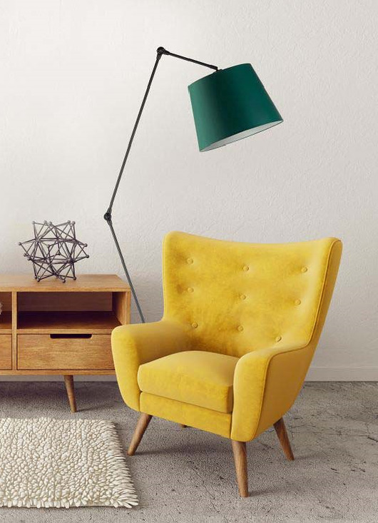 Lampa podłogowa MANILA z regulacją LYSNE