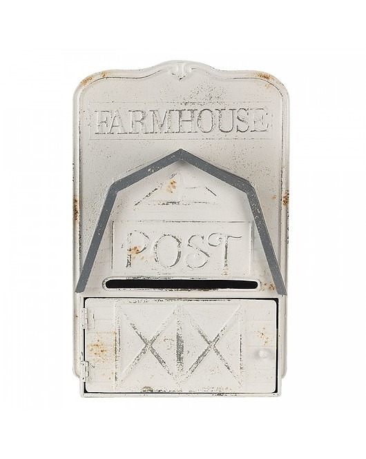 skrzynki, kufry i pudła Skrzynka na Listy Metalowa Farmhouse