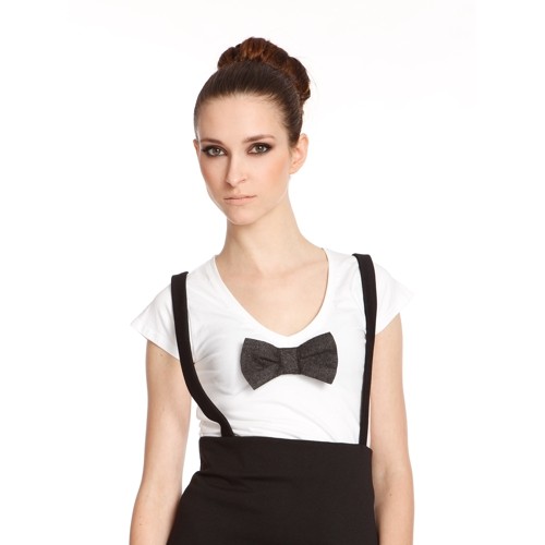 t-shirt BUTTERFLY (M) biały YULIYA BABICH