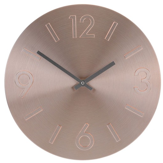 Zegar Ścienny Okrągły śr. 35 cm MIA home