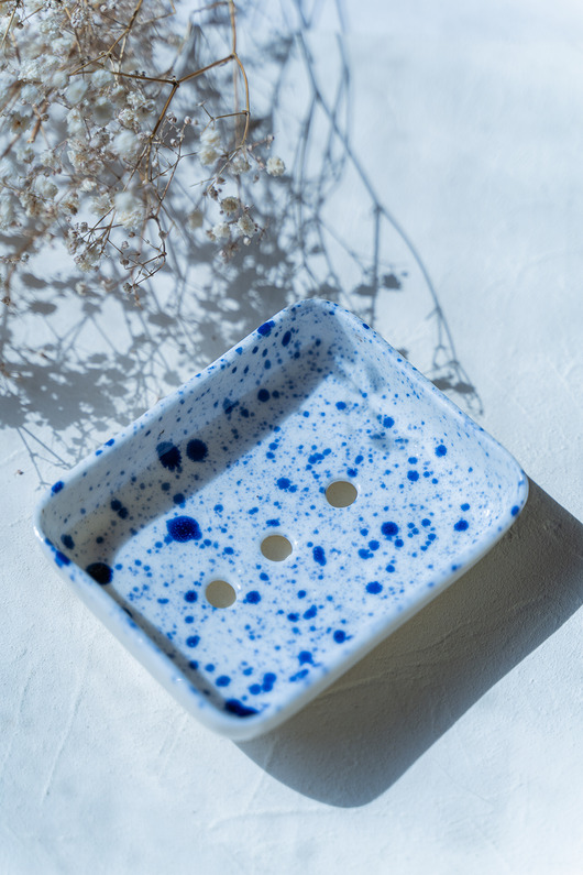 mydelniczki Mydelniczka porcelanowa POLLOCK