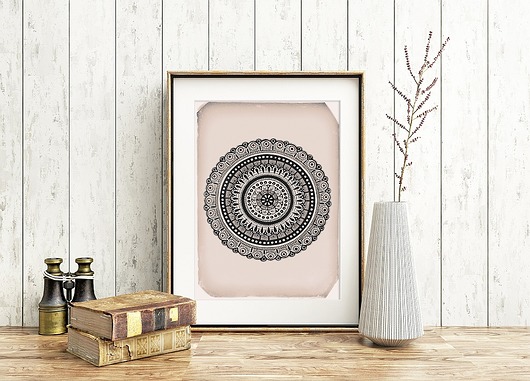 Mandala A3 Malgorzata Domanska