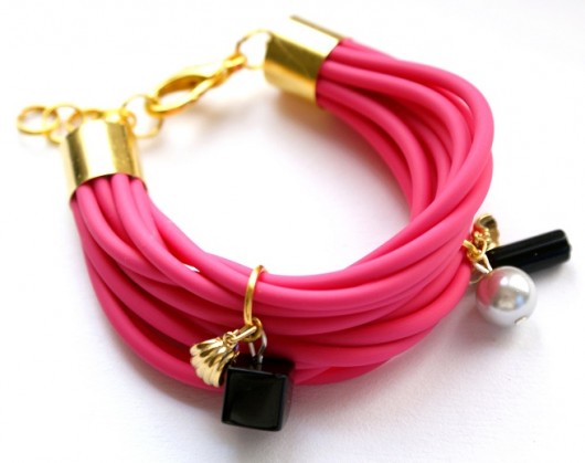 Rubber glam Republika jewelry