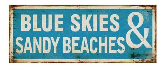 Szyld Blue Skies MIA home