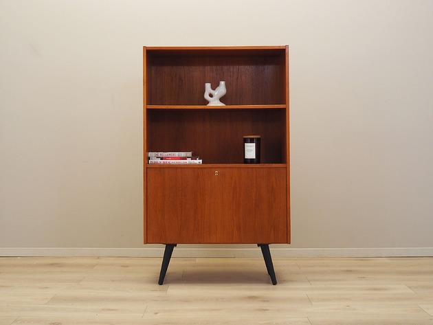 regały i półki Regał tekowy, duński design, lata 70, produkcja: Dania