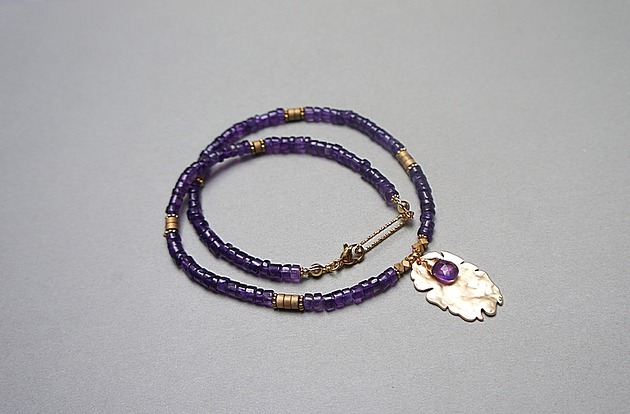 chokery Ametysty vol. 9 choker - Szlachetna kolekcja
