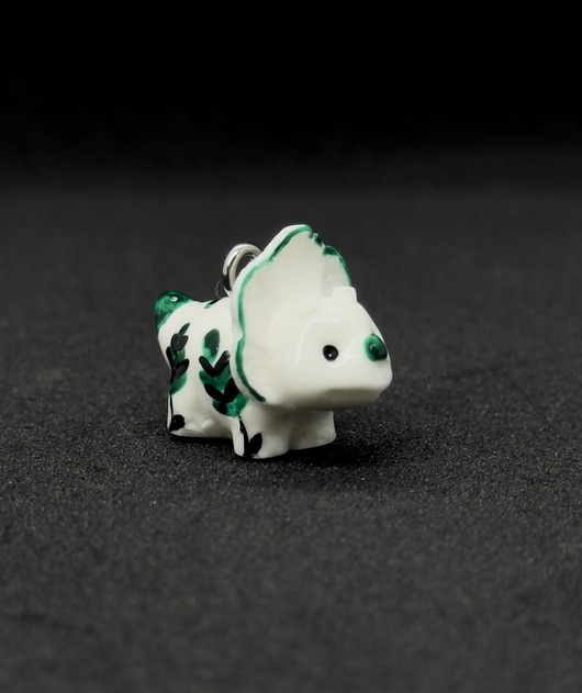wisiory Wisiorek z mini zwierzątkami, wisiorek dinozaur