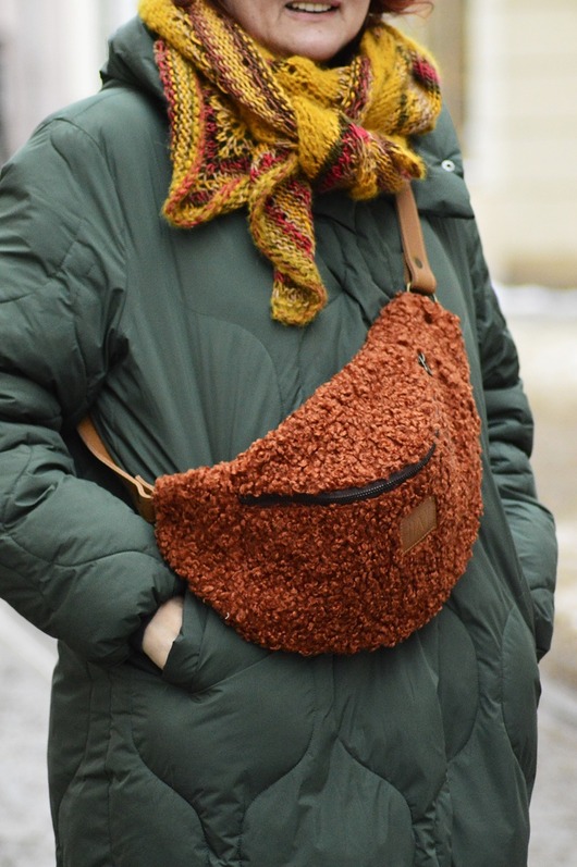 saszetka nerka Nerka XL Futrzak