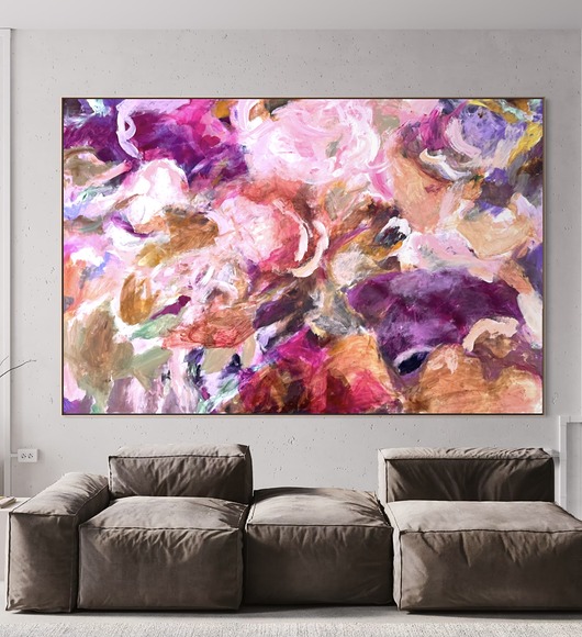 obrazy Obraz abstrakcyjny 105x160 cm