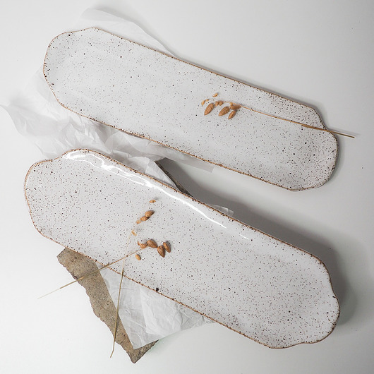 patery i talerze Talerz podłużny kolekcja FRECKLES