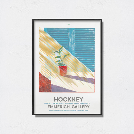 plakaty David Hockney - Exhibition Poster