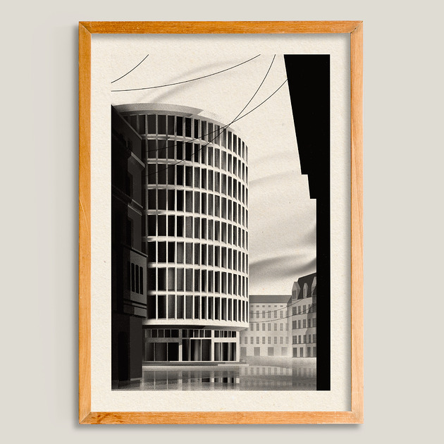 plakaty Plakat Poznań Okrąglak