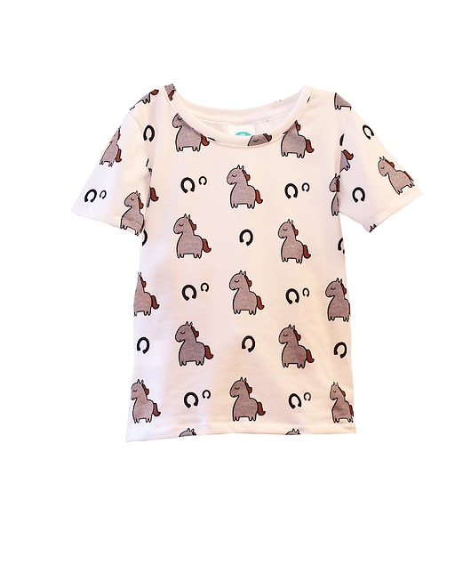 T-Shirt Horse grey  Little Gold King