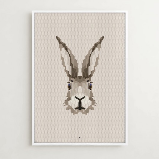 MR. RABBIT A001 | 100x70 After Hours Design