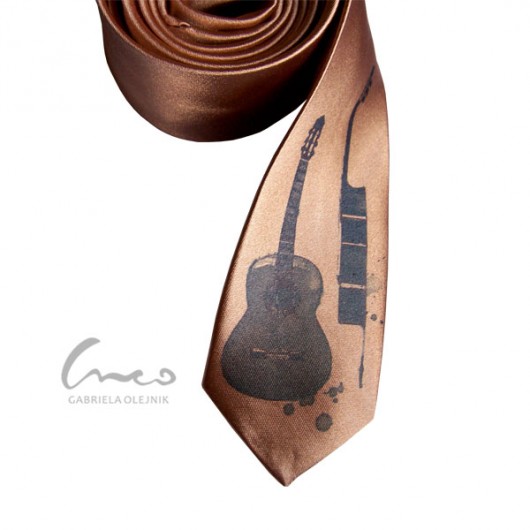 Krawat Gitara Gabriela Krawczyk