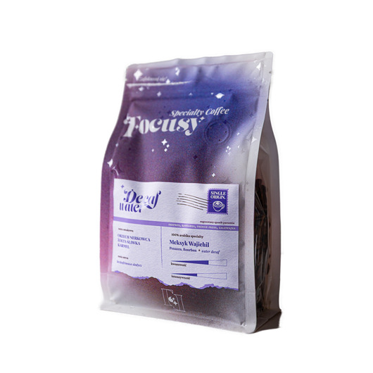 kuchnia - różne Kawa ziarnista MEKSYK Decaf - kawa bezkofeinowa do ekspresu 250 g