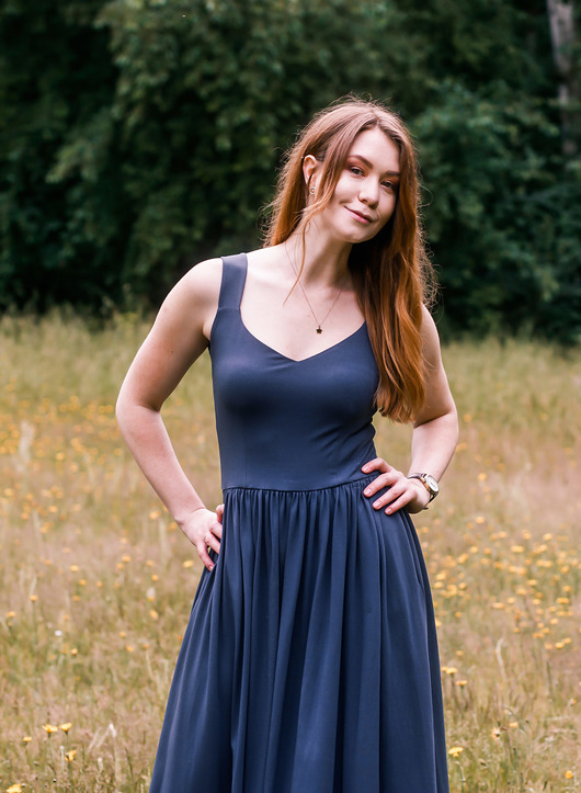 Sukienka LILIA classic blue By Your Side