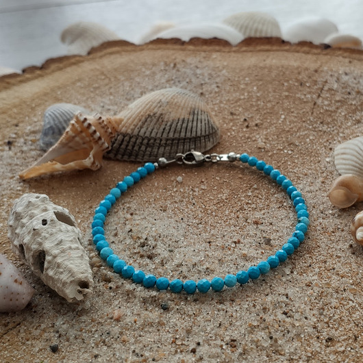 Bransoletka z magnezytem - Ocean Blue II REVEAL