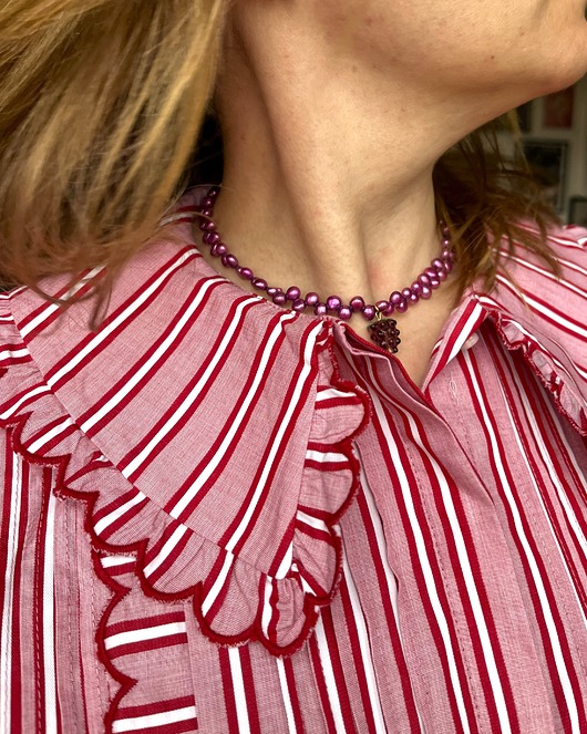 naszyjniki - inne Choker Berry