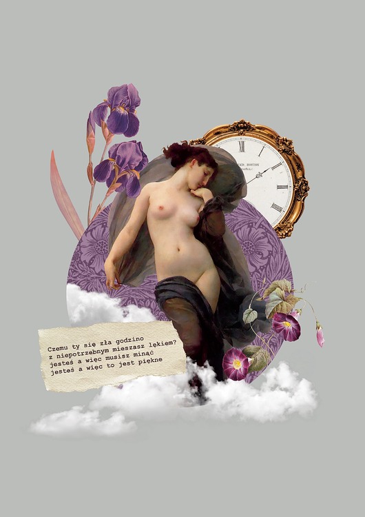 plakaty Plakat Kolaż Zła Godzina