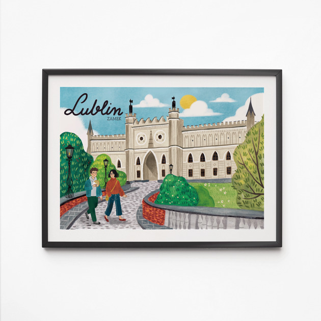plakaty Plakat Lublin Zamek