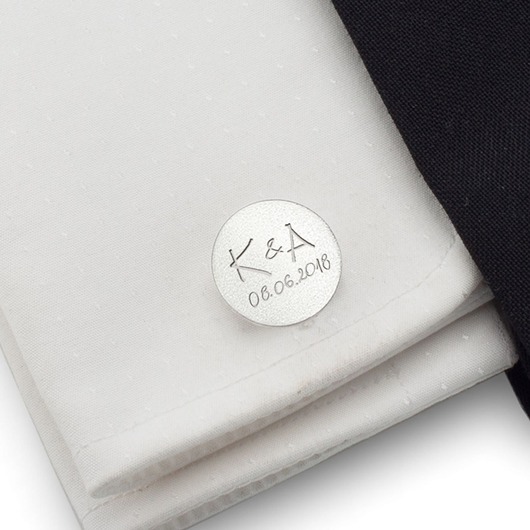 Spinki do mankietów z Twoim odręcznym pismem ZaNa Design