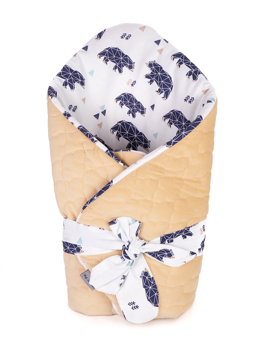 Rożek Becik Niemowlęcy - Niedźwiadki Banana Baby Love Decor