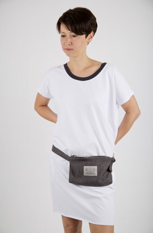 Torebka/Nerka MINIBAG GREY MADE IN MEANWHILE
