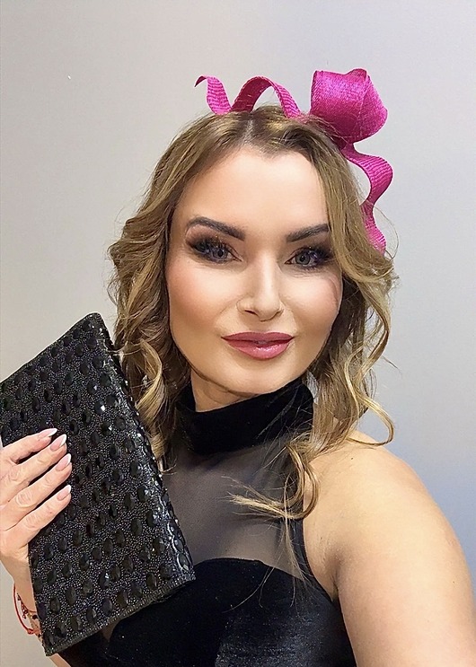 fascynatory Fascynator  NOEMI  FUKSJA oraz inne kolory