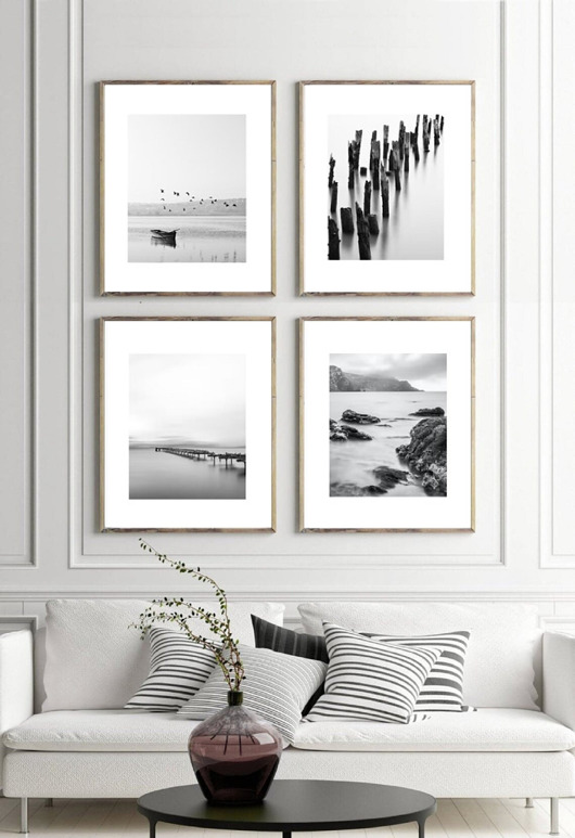 grafiki i ilustracje PLAKATY czarno białe fotografie galeria