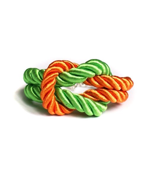 BRANSOLETKA wiosenna SAILOR KNOT kaktusia