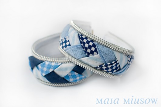 bransoletki pastelbracelets blue maja miusow