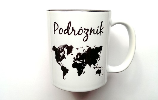 Kubek PODRÓŻNIK z CZARNYM WNĘTRZEM FarrowDesign