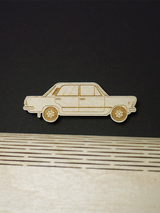 MAGNES NA LODÓWKĘ Fiat 125p STUKA PUKA