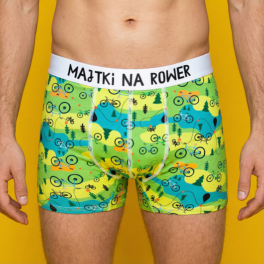 moda - inne Majtki na rower - bawełniane bokserki - Majtki z Sosnowca