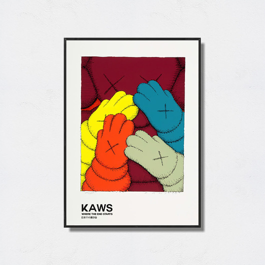 plakaty Kaws "Art Poster"