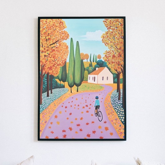 plakaty Plakat - Jesienią w parku