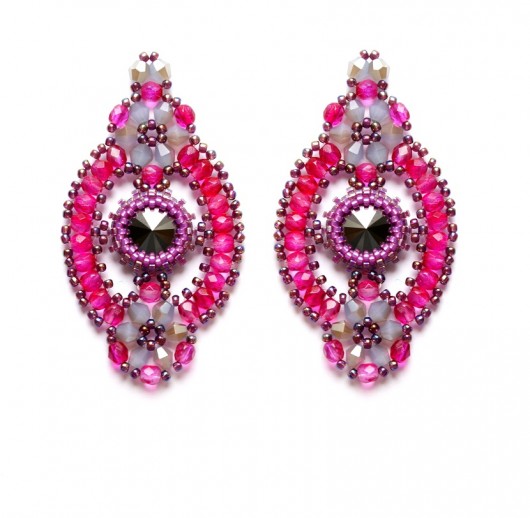 Glossy earrings Republika jewelry